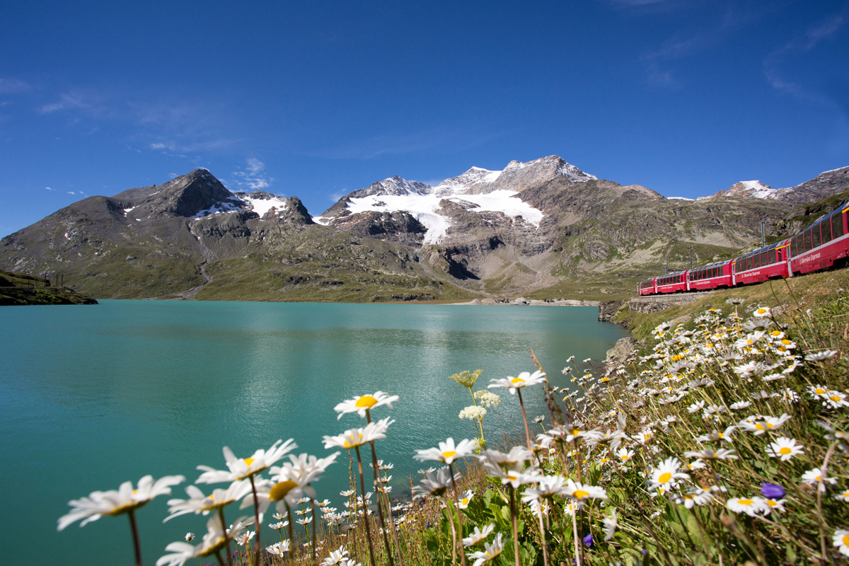 Bernina Express  Švýcarsko vlakem 6